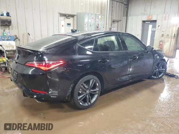 2024 Acura Integra w/A-Spec Technology Package with VIN 19UDE4H62RA025686, listed as a Copart auction lot 49148415 with 6,403 mi miles and Salvage Title. Bid and sale history available at carsss.com. Image 3.