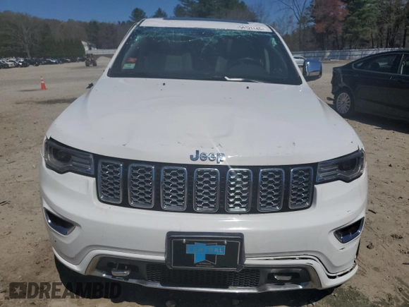 2021 Jeep Grand Cherokee High Altitude with VIN 1C4RJFCG7MC562577, listed as a Copart auction lot 54121145 with 37,617 mi miles and Salvage title. Bid and sale history available at DreamBid. Image 5.