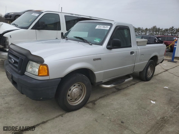 2004 Ford Ranger XL with VIN 1FTYR10D34PB23774, listed as a Copart auction lot 45476635 with 0 mi miles and Clean Title. Bid and sale history available at carsss.com. Image 1.