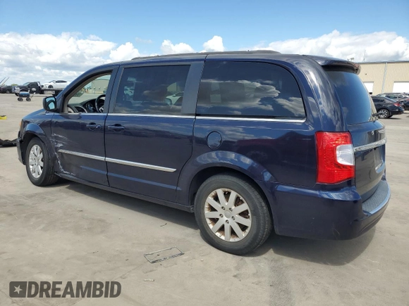 2014 Chrysler Town & Country Touring with VIN 2C4RC1BG8ER383701, listed as a Copart auction lot 70959814 with 157,180 mi miles and Salvage Title. Bid and sale history available at DreamBid. Image 2.