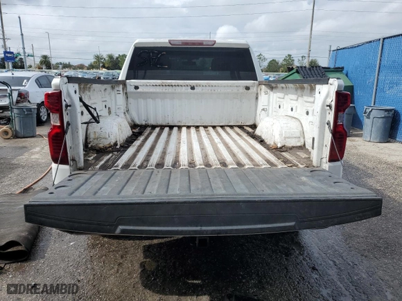 2019 Chevrolet Silverado 1500 Work Truck with VIN 1GCRYAEF1KZ397915, listed as a Copart auction lot 81168714 with 140,713 mi miles and Salvage Title. Bid and sale history available at carsss.com. Image 6.