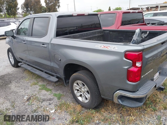 2019 Chevrolet Silverado 1500 LT with VIN 3GCPYDEK1KG242867, listed as a IAAI auction lot 41342133 with 119,442 mi miles. Bid and sale history available at carsss.com. Image 3.