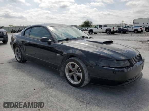2001 Ford Mustang GT Deluxe with VIN 1FAFP42X51F255237, listed as a Copart auction lot 53720935 with 49,136 mi miles and Clean Title. Bid and sale history available at carsss.com. Image 4.