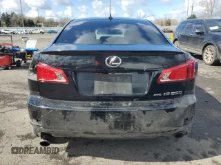 2012 Lexus IS 250 with VIN JTHCF5C22C5060552, listed as a Copart auction lot 48714725 with 138,583 mi miles and Salvage Title. Bid and sale history available at DreamBid. Image 6.