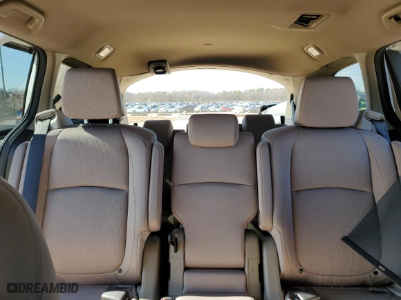 2021 Honda Odyssey EX with VIN 5FNRL6H5XMB038294, listed as a Copart auction lot 46009454 with NaN miles and Salvage Title. Bid and sale history available at carsss.com. Image 10.