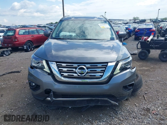 2019 Nissan Pathfinder S z VIN 5N1DR2MMXKC596621, wystawiony jako IAAI lot #42158372 z przebiegiem 71 796 mil mil oraz . Historia ofert i sprzedaży dostępna na DreamBid. Obrazek 12.
