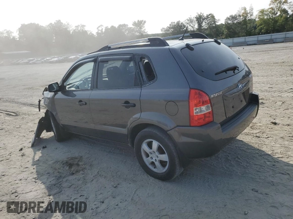 2008 Hyundai Tucson GLS with VIN KM8JM12B18U735678, listed as a Copart auction lot 70965384 with 182,834 mi miles and Salvage Title. Bid and sale history available at carsss.com. Image 2.