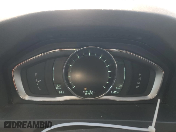 2014 Volvo S60 T5 with VIN YV1612FS9E2298033, listed as a Copart auction lot 53173115 with 167,671 mi miles and Clean Title. Bid and sale history available at carsss.com. Image 9.