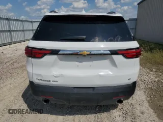 2023 Chevrolet Traverse LT Cloth with VIN 1GNEVGKW0PJ132818, listed as a Copart auction lot 71440884 with 43,638 mi miles and Clean Title. Bid and sale history available at carsss.com. Image 6.