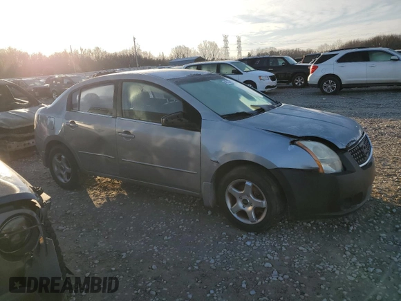 2009 Nissan Sentra FE+ with VIN 3N1AB61E09L679315, listed as a Copart auction lot 42137805 with Not Provided miles and Salvage Title. Bid and sale history available at DreamBid. Image 4.
