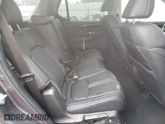2025 Honda Pilot EX-L with VIN 5FNYG2H45SB007581, listed as a Copart auction lot 44218595 with 5,454 mi miles and Salvage Title. Bid and sale history available at carsss.com. Image 12.