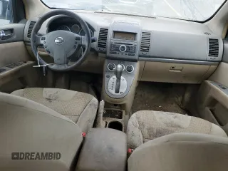 2007 Nissan Sentra S with VIN 3N1AB61E27L620022, listed as a Copart auction lot 62133085 with 204,460 mi miles and Salvage title. Bid and sale history available at DreamBid. Image 8.