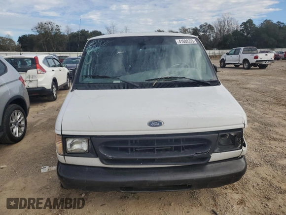 2002 Ford Econoline Cargo with VIN 1FTRE14292HA70997, listed as a Copart auction lot 41688235 with 249,370 mi miles and Salvage Title. Bid and sale history available at carsss.com. Image 5.