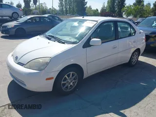 2002 Toyota Prius with VIN JT2BK18U020057410, listed as a IAAI auction lot 42162884 with 122,193 mi miles and . Bid and sale history available at DreamBid. Image 2.