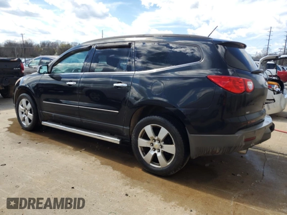 2011 Chevrolet Traverse LTZ with VIN 1GNKVLED9BJ405270, listed as a Copart auction lot 49909365 with 116,660 mi miles and Salvage Title. Bid and sale history available at DreamBid. Image 2.