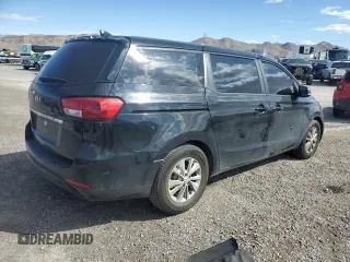 2016 Kia Sedona L with VIN KNDMA5C11G6120817, listed as a Copart auction lot 46854914 with 137,181 mi miles and Salvage Title. Bid and sale history available at DreamBid. Image 3.
