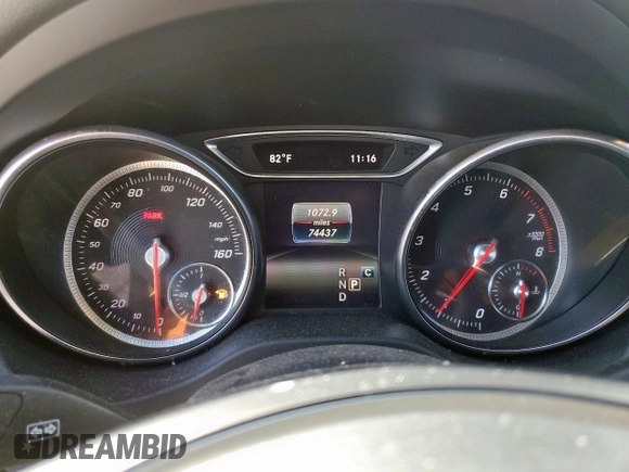 2018 Mercedes-Benz CLA 250 with VIN WDDSJ4EB8JN683857, listed as a Copart auction lot 48227595 with 74,437 mi miles and Clean Title. Bid and sale history available at DreamBid. Image 9.
