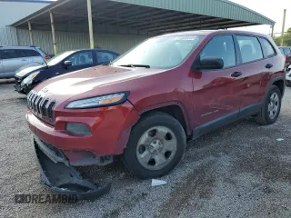 2017 Jeep Cherokee Sport with VIN 1C4PJLAB6HW527546, listed as a Copart auction lot 49842695 with 289,214 mi miles and Clean Title. Bid and sale history available at carsss.com. Image 1.