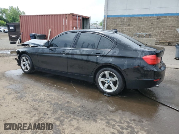 2014 BMW 3 Series 320i xDrive with VIN WBA3C3G51ENS69364, listed as a Copart auction lot 58920115 with 117,209 mi miles and Salvage title. Bid and sale history available at DreamBid. Image 2.