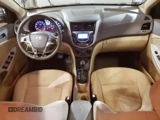 2012 Hyundai Accent GLS with VIN KMHCU4AE6CU168091, listed as a Copart auction lot 52881095 with 180,045 mi miles and Non Repairable. Bid and sale history available at carsss.com. Image 8.
