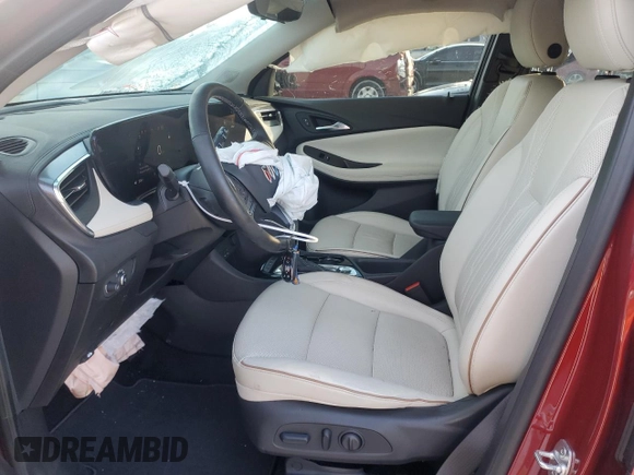 2024 Buick Encore GX Avenir with VIN KL4AMGSL6RB073085, listed as a Copart auction lot 86503654 with 4,528 mi miles and Salvage title. Bid and sale history available at DreamBid. Image 7.