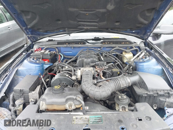2005 Ford Mustang Deluxe z VIN 1ZVFT80N655234887, wystawiony jako IAAI lot #42521363 z przebiegiem 164 011 mil mil oraz . Historia ofert i sprzedaży dostępna na DreamBid. Obrazek 10.