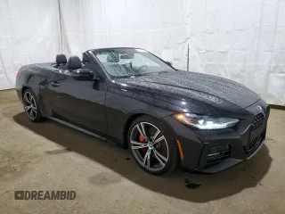 2023 BMW 4 Series 430i z VIN WBA23AT06PCL91792, wystawiony jako Copart lot #85511134 z przebiegiem 14 326 mil mil oraz Nie do naprawy. Historia ofert i sprzedaży dostępna na DreamBid. Obrazek 4.