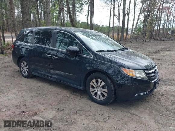 2014 Honda Odyssey EX with VIN 5FNRL5H49EB076814, listed as a IAAI auction lot 41941319 with 101,764 mi miles. Bid and sale history available at carsss.com. Image 1.
