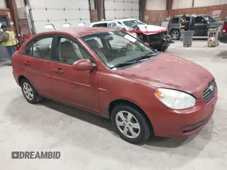 2009 Hyundai Accent Auto GLS with VIN KMHCN46C89U306436, listed as a IAAI auction lot 42010992 with 70,998 mi miles. Bid and sale history available at carsss.com. Image 1.