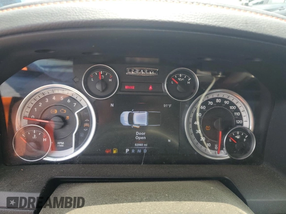 2015 Ram 1500 Sport z VIN 1C6RR7MT5FS702099, wystawiony jako Copart lot #59433445 z przebiegiem 92 060 mil mil oraz Szkoda całkowita • Salvage title. Historia ofert i sprzedaży dostępna na DreamBid. Obrazek 9.