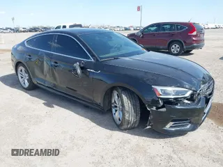 2019 Audi A5 Sportback Premium with VIN WAUANCF51KA061345, listed as a IAAI auction lot 41841741 with 84,732 mi miles. Bid and sale history available at carsss.com. Image 1.