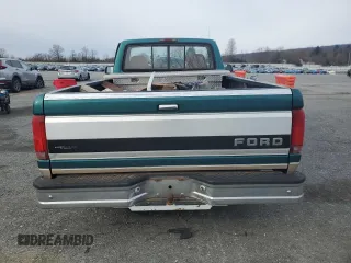 1996 Ford F-150 Special with VIN 1FTEF15N7TNA16945, listed as a Copart auction lot 46089575 with 0 mi miles and Salvage Title. Bid and sale history available at carsss.com. Image 6.