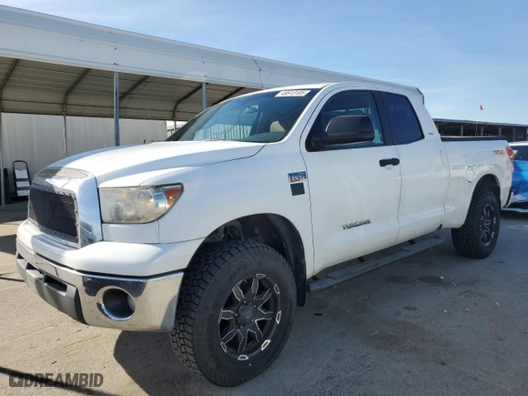 2007 Toyota Tundra SR5 with VIN 5TFBV54107X020678, listed as a Copart auction lot 49513105 with 168,610 mi miles and Salvage Title. Bid and sale history available at carsss.com. Image 1.