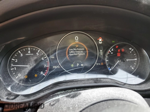 2024 Mazda 3 S Select Sport with VIN 3MZBPABM8RM423314, listed as a Copart auction lot 44885305 with 3,561 mi miles and Non Repairable. Bid and sale history available at DreamBid. Image 9.