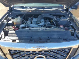 2016 Nissan Titan SL z VIN 1N6BA1F22GN503205, wystawiony jako Copart lot #47024925 z przebiegiem 90 936 mil mil oraz Czysty tytuł • Clean title. Historia ofert i sprzedaży dostępna na DreamBid. Obrazek 11.