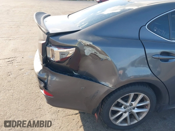 2012 Lexus IS 250 with VIN JTHCF5C22C5060177, listed as a IAAI auction lot 41571316 with 167,888 mi miles and . Bid and sale history available at DreamBid. Image 6.