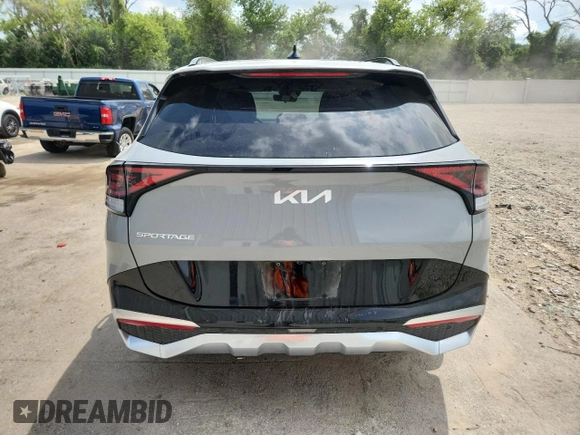2023 Kia Sportage SX-Prestige with VIN 5XYK53AF0PG132632, listed as a Copart auction lot 64138895 with 12,539 mi miles and Clean title. Bid and sale history available at DreamBid. Image 6.
