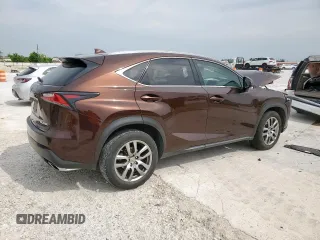2016 Lexus NX 200t with VIN JTJYARBZ1G2023315, listed as a Copart auction lot 53618905 with 142,123 mi miles and Salvage title. Bid and sale history available at DreamBid. Image 3.