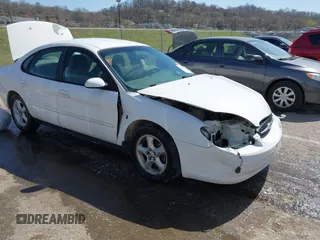 2000 Ford Taurus SE with VIN 1FAFP5327YA186258, listed as a IAAI auction lot 41795342 with 123,174 mi miles and . Bid and sale history available at DreamBid. Image 1.