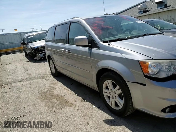 2013 Dodge Grand Caravan Crew with VIN 2C4RDGDG4DR726502, listed as a Copart auction lot 53258075 with 132,903 mi miles and Salvage Title. Bid and sale history available at DreamBid. Image 11.