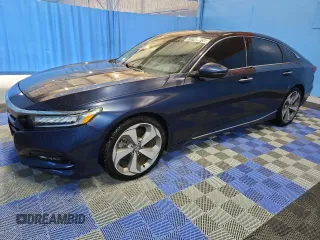 2018 Honda Accord Touring with VIN 1HGCV1F98JA113637, listed as a Copart auction lot 63242175 with 72,331 mi miles and Clean title. Bid and sale history available at DreamBid. Image 1.