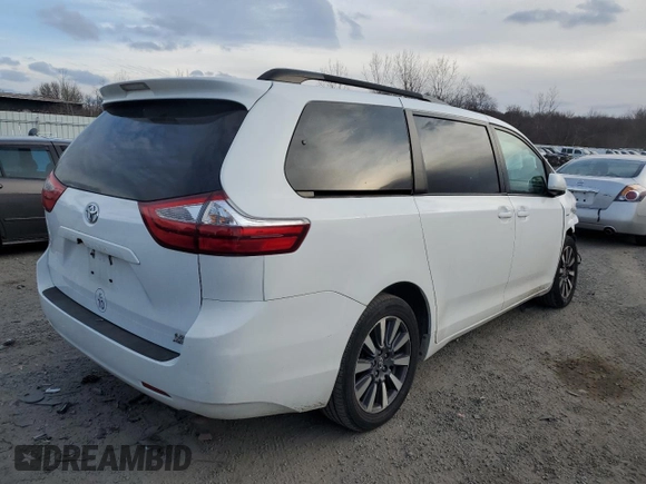 2017 Toyota Sienna LE with VIN 5TDJZ3DCXHS180970, listed as a Copart auction lot 88876535 with 180,318 mi miles and Salvage Title. Bid and sale history available at carsss.com. Image 3.
