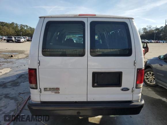 2006 Ford Econoline Passenger XL with VIN 1FBSS31L56DB22968, listed as a Copart auction lot 42565915 with 164,967 mi miles and Salvage Title. Bid and sale history available at carsss.com. Image 6.