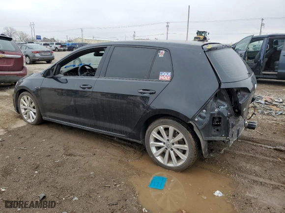 2017 Volkswagen Golf R with VIN WVWWF7AU1HW085636, listed as a Copart auction lot 42734925 with 90,226 mi miles and Salvage Title. Bid and sale history available at carsss.com. Image 2.