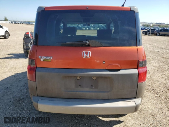 2003 Honda Element EX with VIN 5J6YH28553L801978, listed as a Copart auction lot 63330115 with 286,203 mi miles and Clean title. Bid and sale history available at DreamBid. Image 6.