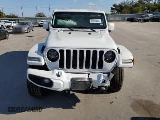 2021 Jeep Wrangler Unlimited Sahara High Altitude z VIN 1C4HJXEGXMW597689, wystawiony jako Copart lot #72390024 z przebiegiem 33 200 mil mil oraz Szkoda całkowita • Salvage title. Historia ofert i sprzedaży dostępna na DreamBid. Obrazek 5.