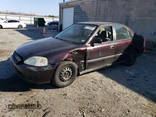 2000 Honda Civic LX with VIN 1HGEJ6670YL027527, listed as a Copart auction lot 47775855 with 178,595 mi miles and Salvage Title. Bid and sale history available at DreamBid. Image 1.