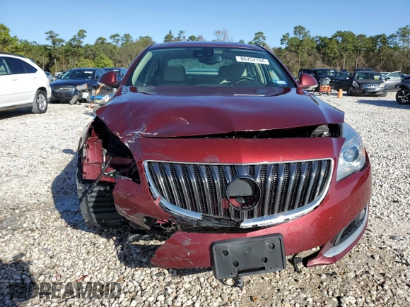 2017 Buick Regal Premium II with VIN 2G4GR5GX9H9154398, listed as a Copart auction lot 86752194 with 90,770 mi miles and Clean Title. Bid and sale history available at carsss.com. Image 5.