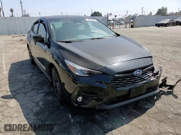 2024 Subaru Impreza RS with VIN JF1GUHHC2R8271484, listed as a Copart auction lot 72815504 with 3,862 mi miles and Salvage Title. Bid and sale history available at carsss.com. Image 11.