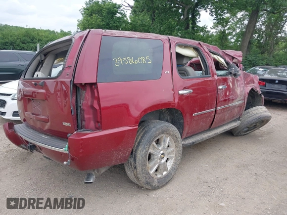 2009 Chevrolet Tahoe LTZ with VIN 1GNFK33039J120407, listed as a IAAI auction lot 39586085 with 247,429 mi miles and . Bid and sale history available at DreamBid. Image 4.